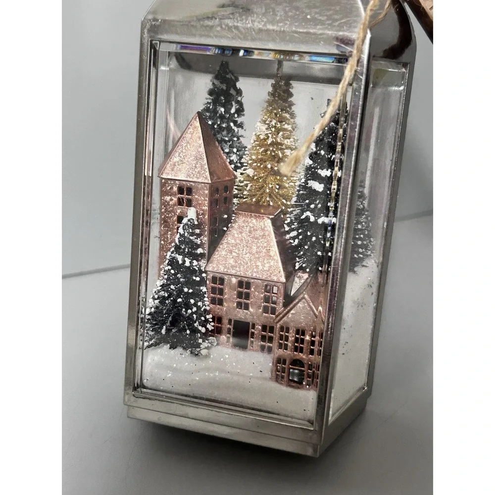 Bath & Body Works CHRISTMAS VILLAGE Wallflower Scent Diffuser Plug In LIGHTS-UP